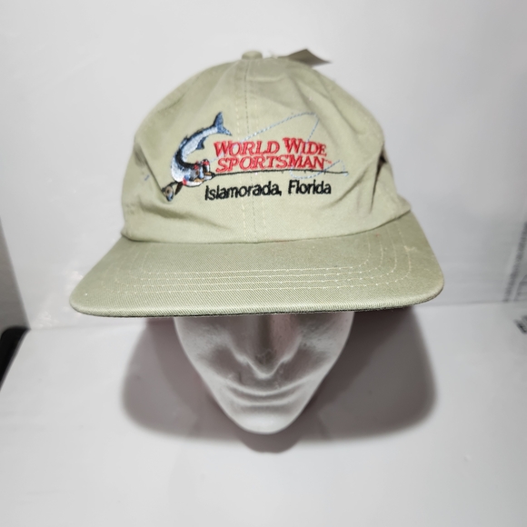 Bass Pro Shops Tan Cap with Embroidered Logo - Picture 1 of 9